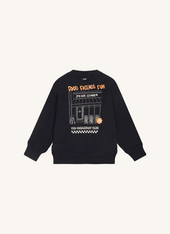 Tumble N'Dry - Keighley Organic Cotton Sweatshirt | Dark Blue