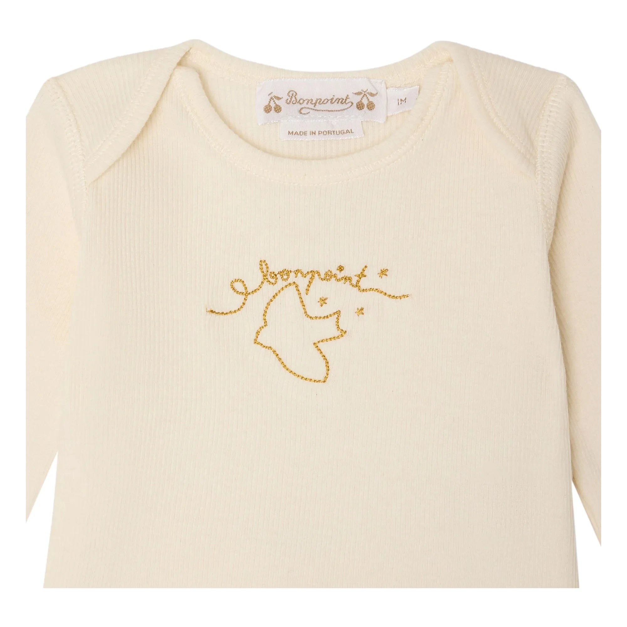 Bonpoint - Timi Organic Cotton T-Shirt and Leggings Set | Brown