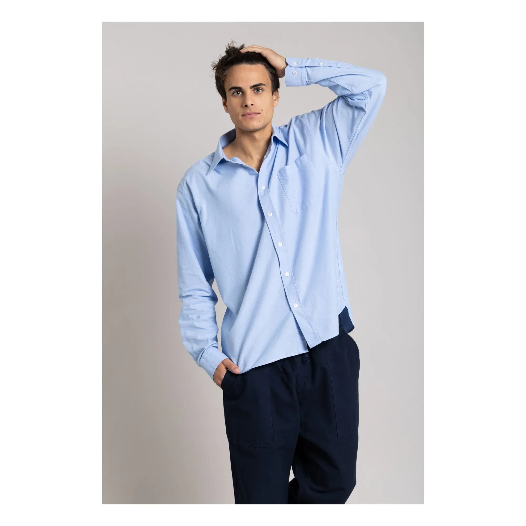 Smallable Man - Zola Oxford Shirt | Light Blue