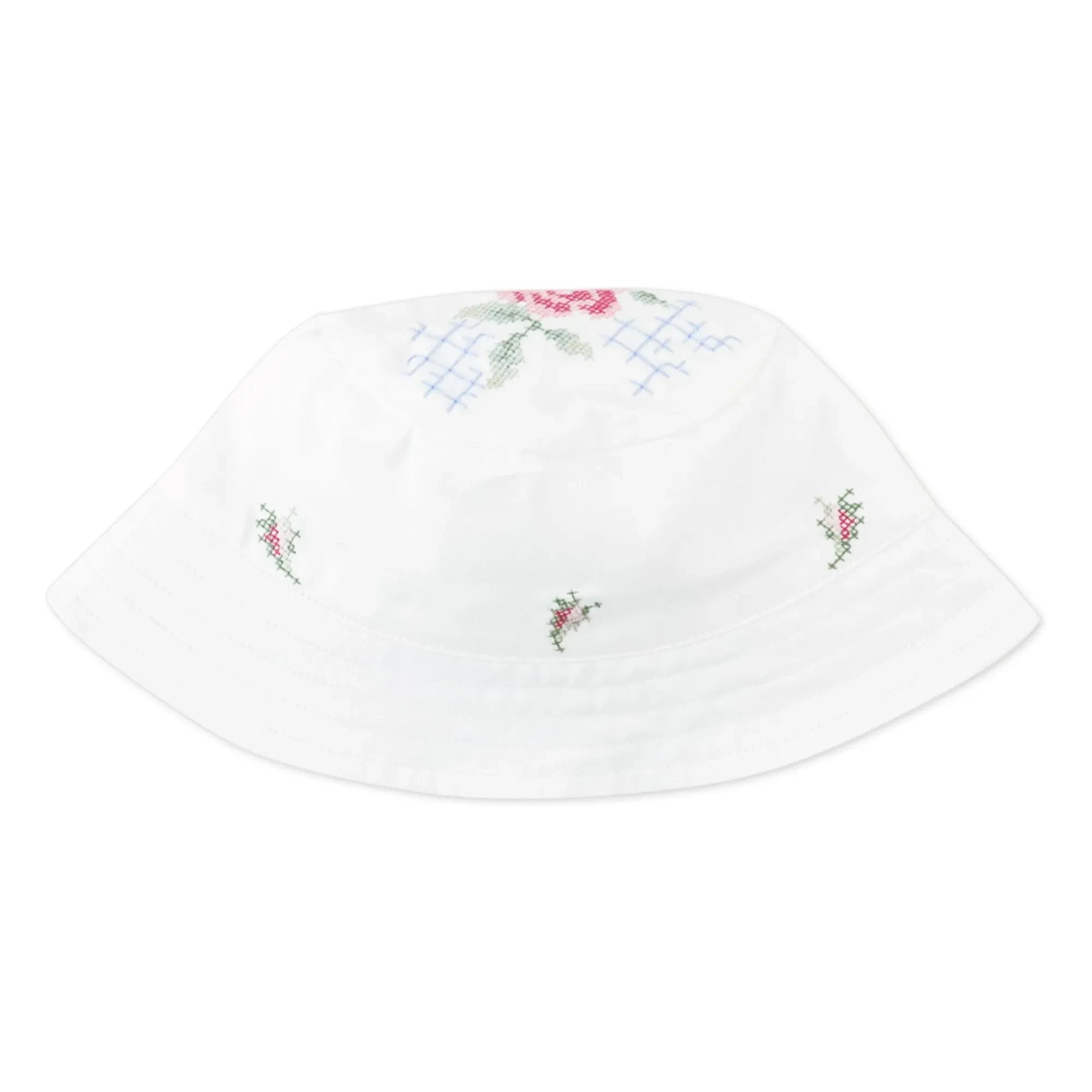Gingersnaps - Aria Embroidered Hat | White