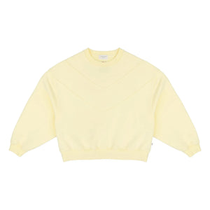 Jenest - Tammie organic cotton sweatshirt | Pale yellow