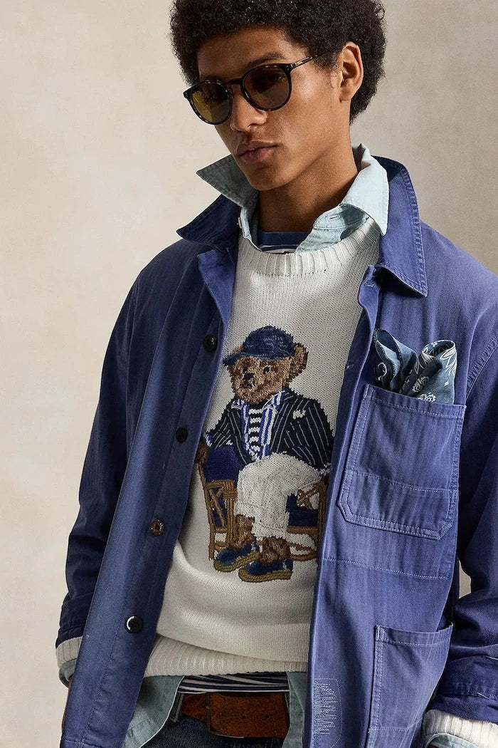 Polo Ralph Lauren erkek pamuklu kazak