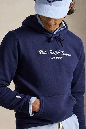 Polo Ralph Lauren kapüşonlu erkek pamuklu sweatshirt