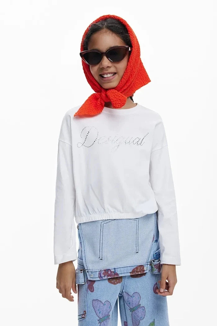 Desigual Uzun Kollu Çocuk Bluzu