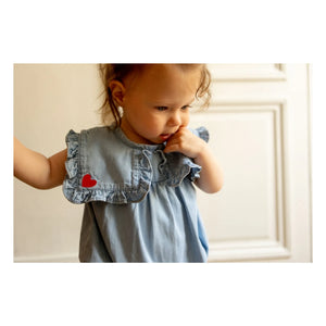 Louis Louise - Celesta Chambray Jumpsuit | Light Blue