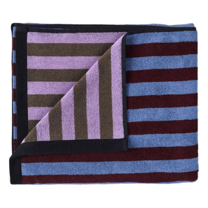 La cerise sur le gâteau - Charly Bath Towel | Blueberry