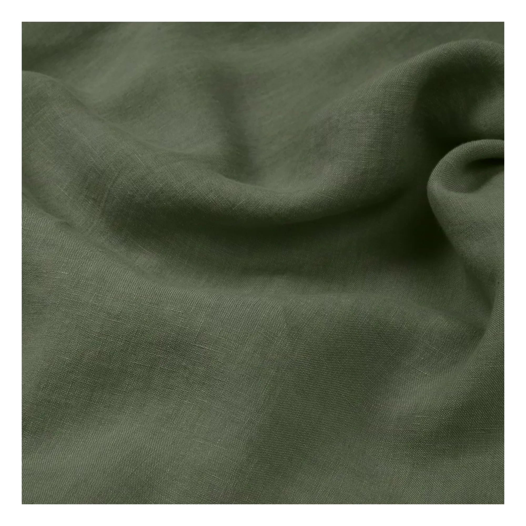 Communauté de biens - Washed Linen Pillowcase | Khaki