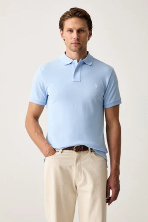 Polo Ralph Lauren Erkek Pamuklu Polo Yaka Tişört