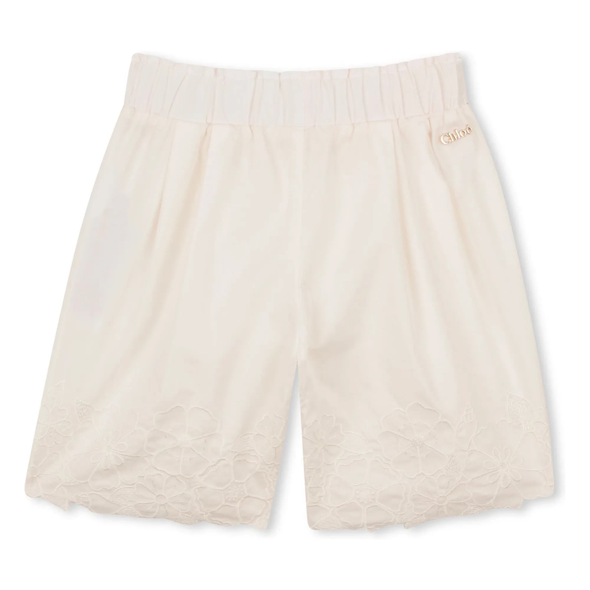 Chloé - Organic Cotton Poplin Trousers | Ivory