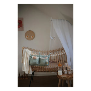 Bermbach Handcrafted - Lola Wicker Crib - Cotton Rope