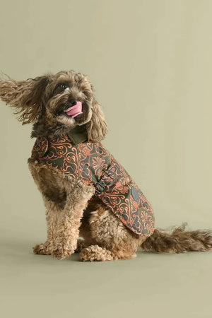 Barbour x Farm Rio Dog Coat