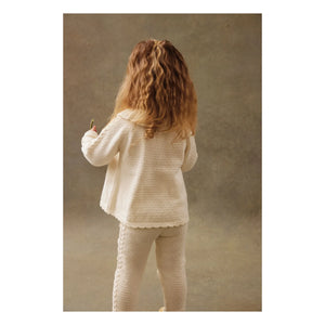 Louise Misha - Elvina Volan Collar Sweater | Cream