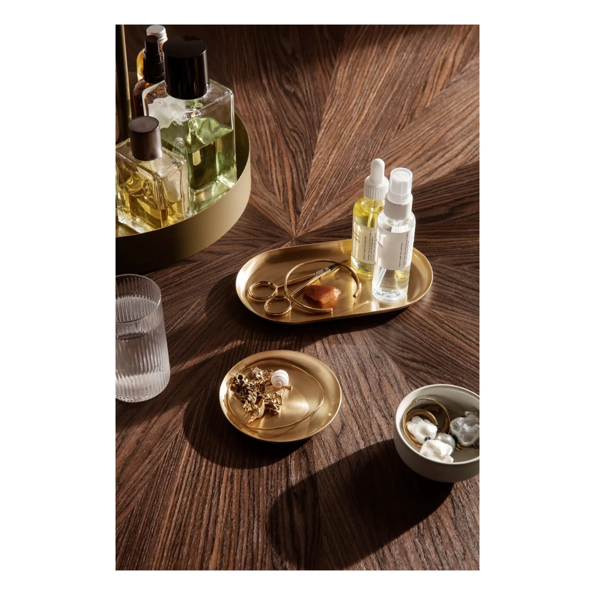Ferm Living - Post Sehpa - FSC Ahşap | Chêne fumé