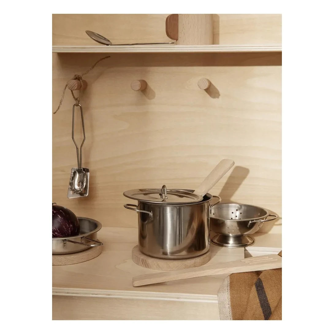 Ferm Living Kids - Play Kitchen Accessories - 9-Piece Set