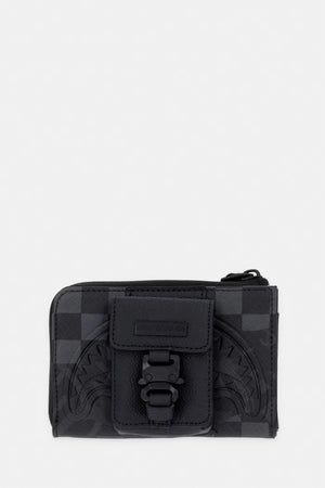 Sprayground - Black Faux Leather Wallet 910W9054NSZ