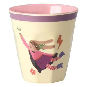Rice - Heroes Melamine Cups - Set of 6 | Pink