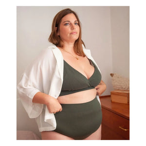 Mama Hangs - Everyday Bra | Olive