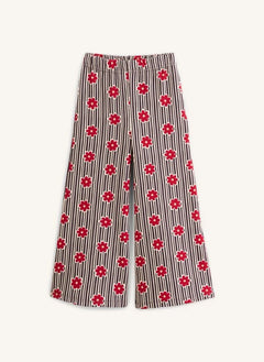 Apaches - Flera Striped Pants | Navy