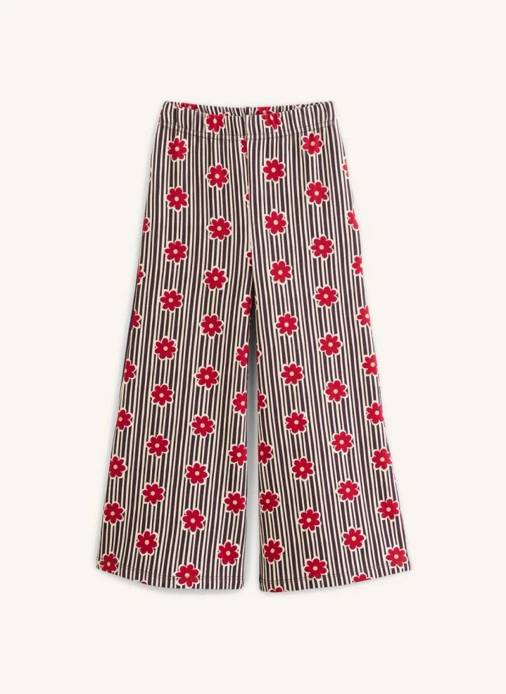 Apaches - Flera Striped Pants | Navy