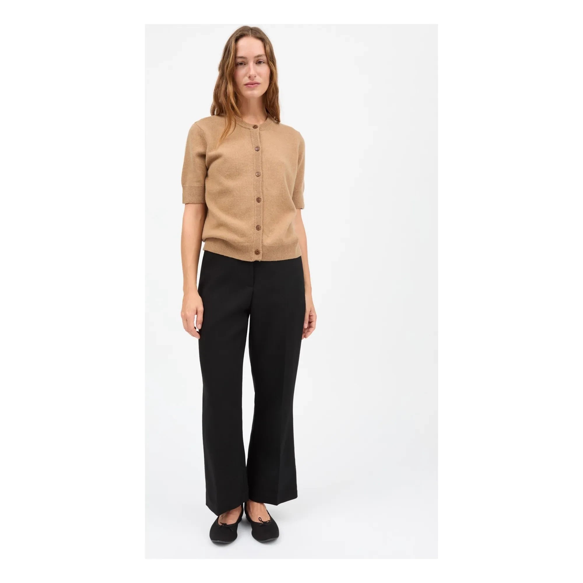 Skall Studio - Diana Wool Cardigan | Camel