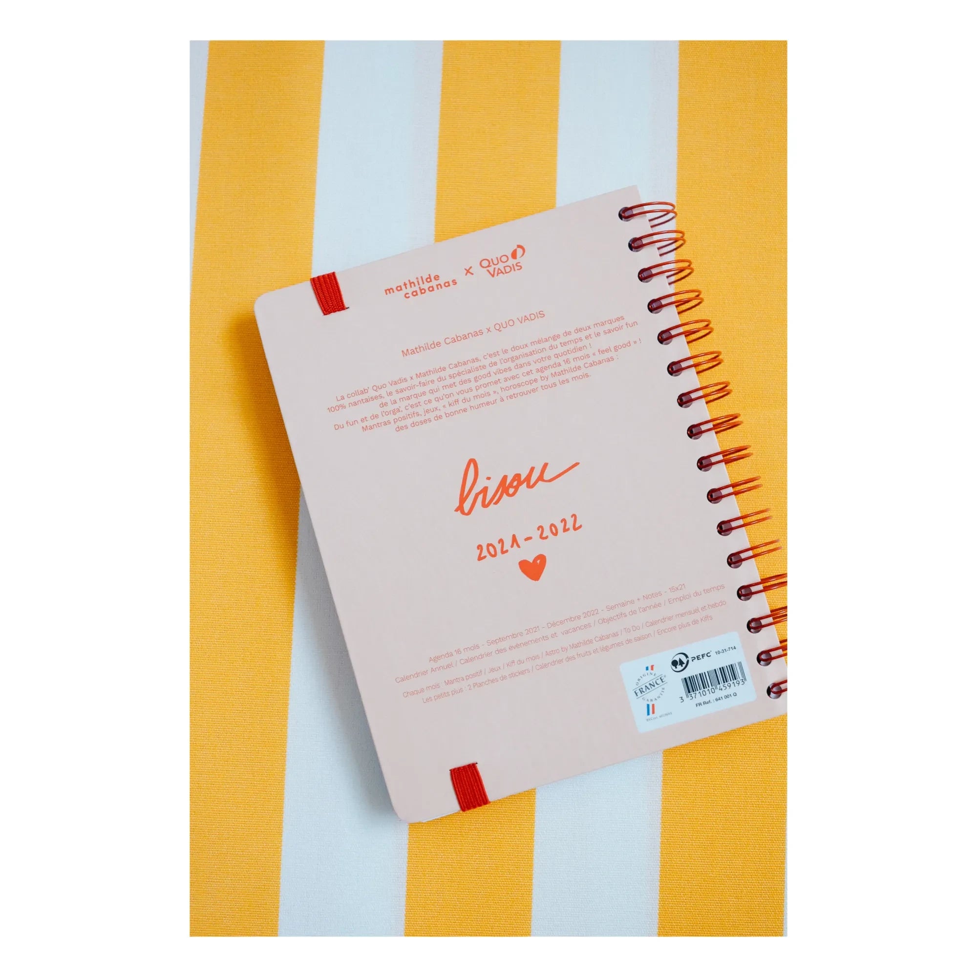 Mathilde Cabanas - 490 Days of Fun Diary - 2021/2022 | Pink