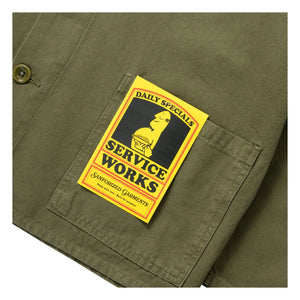 Service Works - Canvas Chore Overshirt | Khaki
