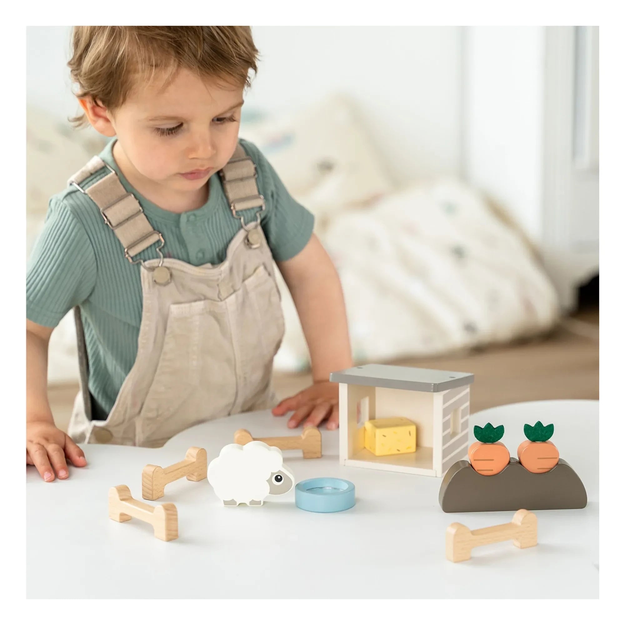 Done by Deer - Sheepy Wooden Play Area | Sand