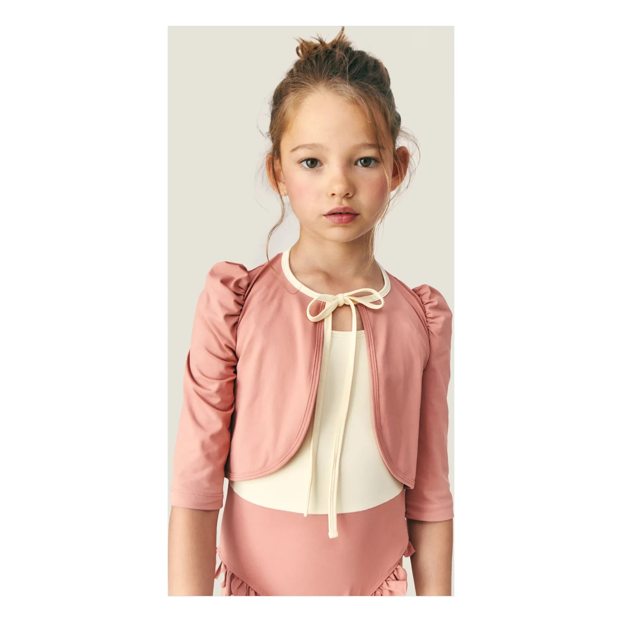 Mipounet - Noélie Mayo Cardigan | Powder Pink