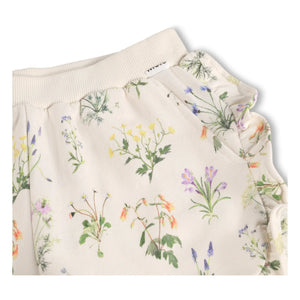 Molo - Organic Cotton Acacia Flower Shorts | Ecru