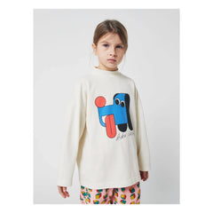 Bobo Choses - Dog Collar T-Shirt Organic Cotton | Ecru