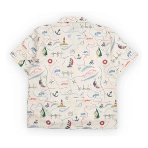 the new society - Clove Bateaux Cotton BCI Shirt | Ecru