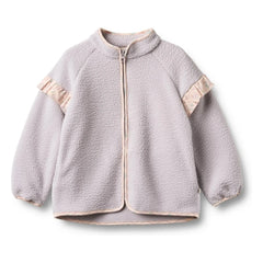 Wheat - Ellena Recycled Fiber Sherpa Jacket | Lavender