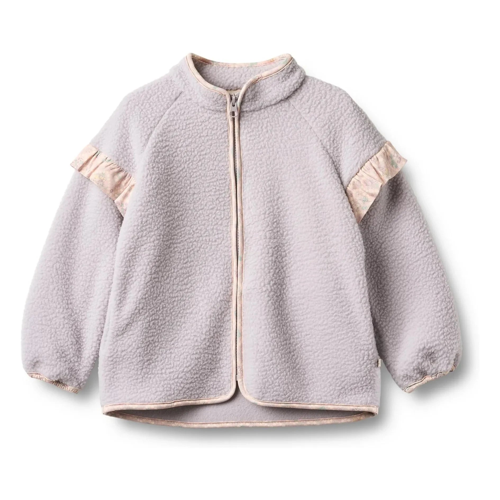 Wheat - Ellena Recycled Fiber Sherpa Jacket | Lavender