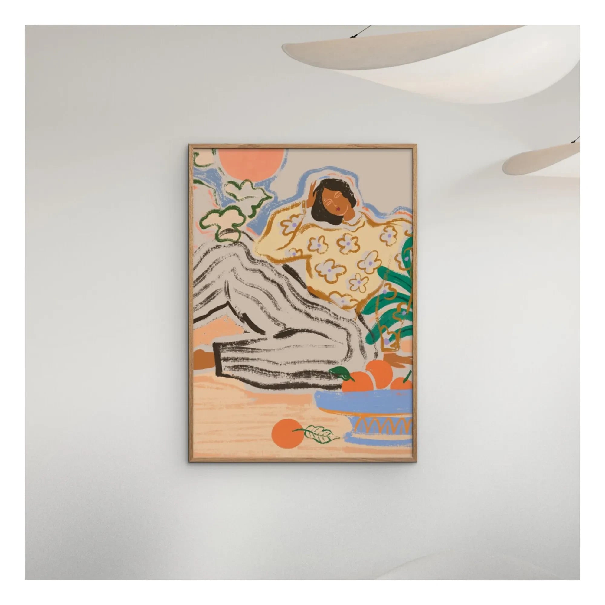 Poster and Frame - Lazy Days Poster