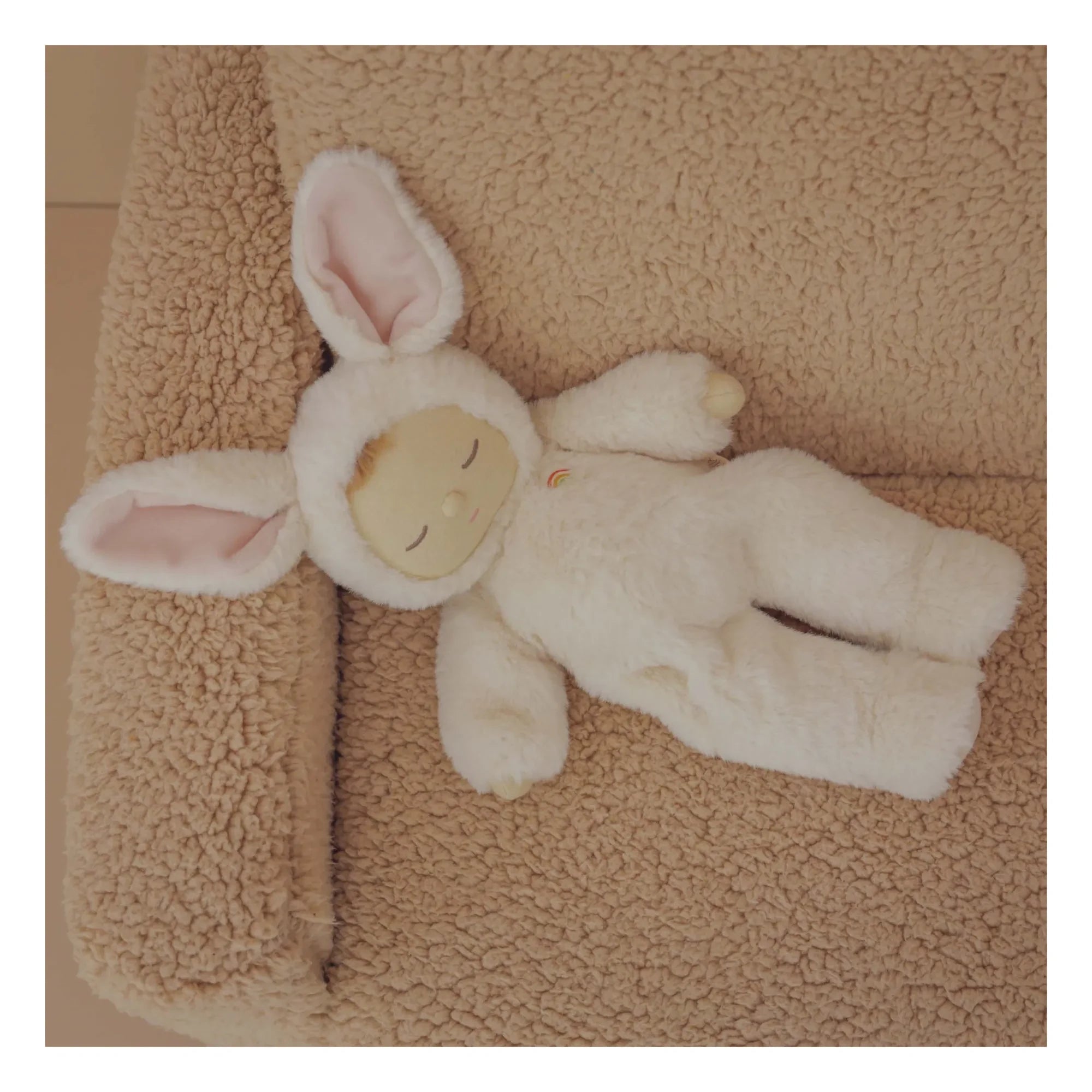 Olli Ella - Cozy Dinkums Rabbit Baby | Beige