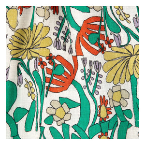 Bobo Choses - Organic Cotton Floral Pattern Skirt | White