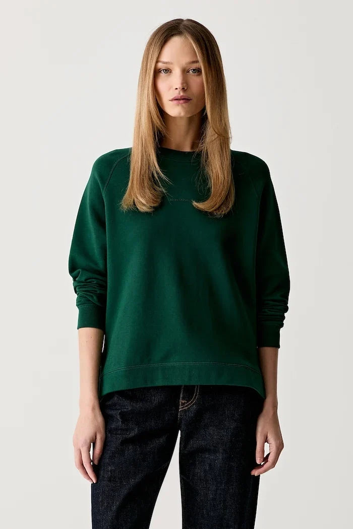 Marc O'Polo kadın pamuklu oversize sweatshirt