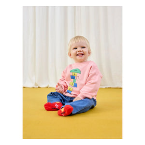 Bobo Choses - Marelle Organic Cotton Sweatshirt | Pink