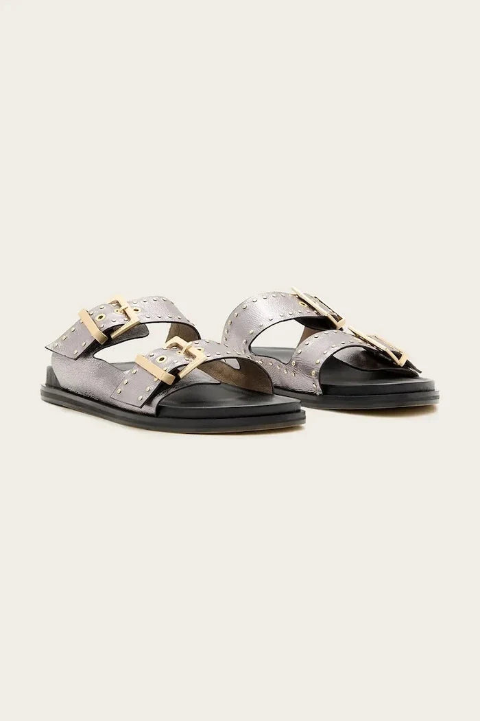 AllSaints Magda Stud Sandal Deri Terlik