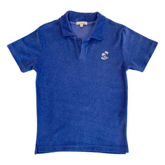 Sunchild - Jimenez Sponge Polo | Dark Blue