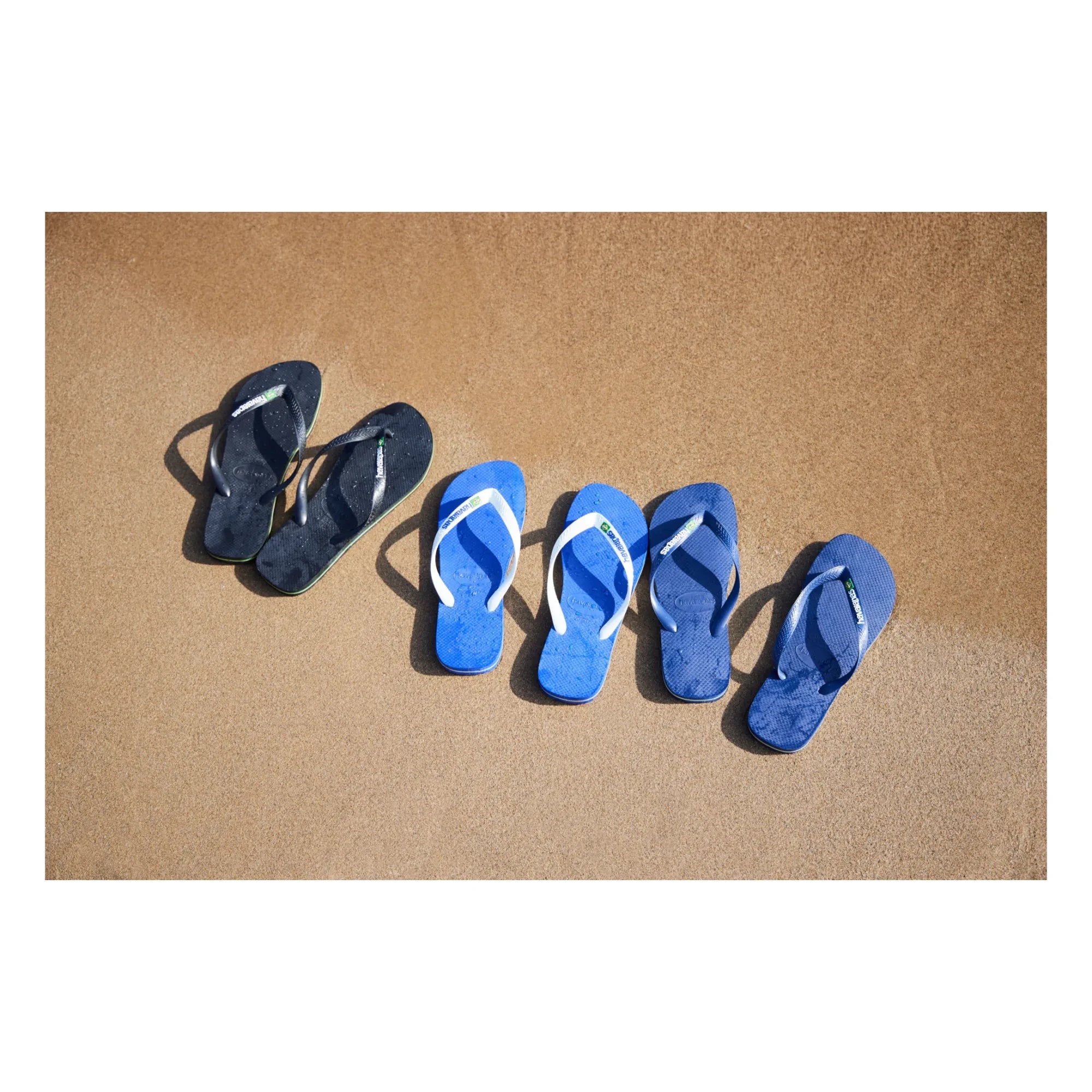 Havaianas - Thin Toe Post Flip Flops | Black