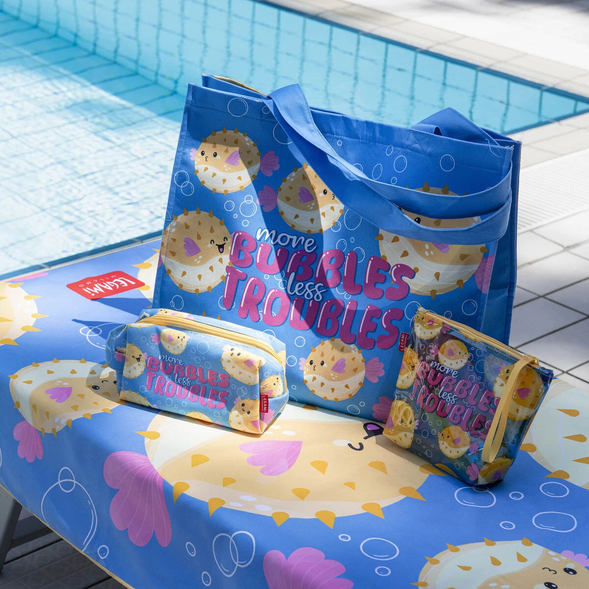 Legami - Pufferfish Beach Bag