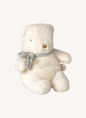 Maileg - Mini Plush Bear | Broken white