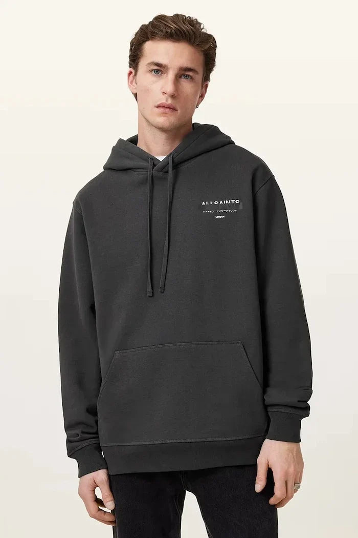 AllSaints Kırmızı Pamuklu Sweatshirt