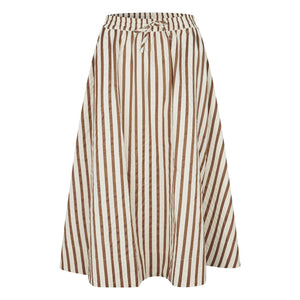 Lollys Laundry - Bristol Cotton Skirt | Mocha