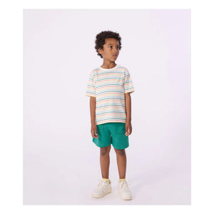 Petit Bateau - Striped T-Shirt | Yellow