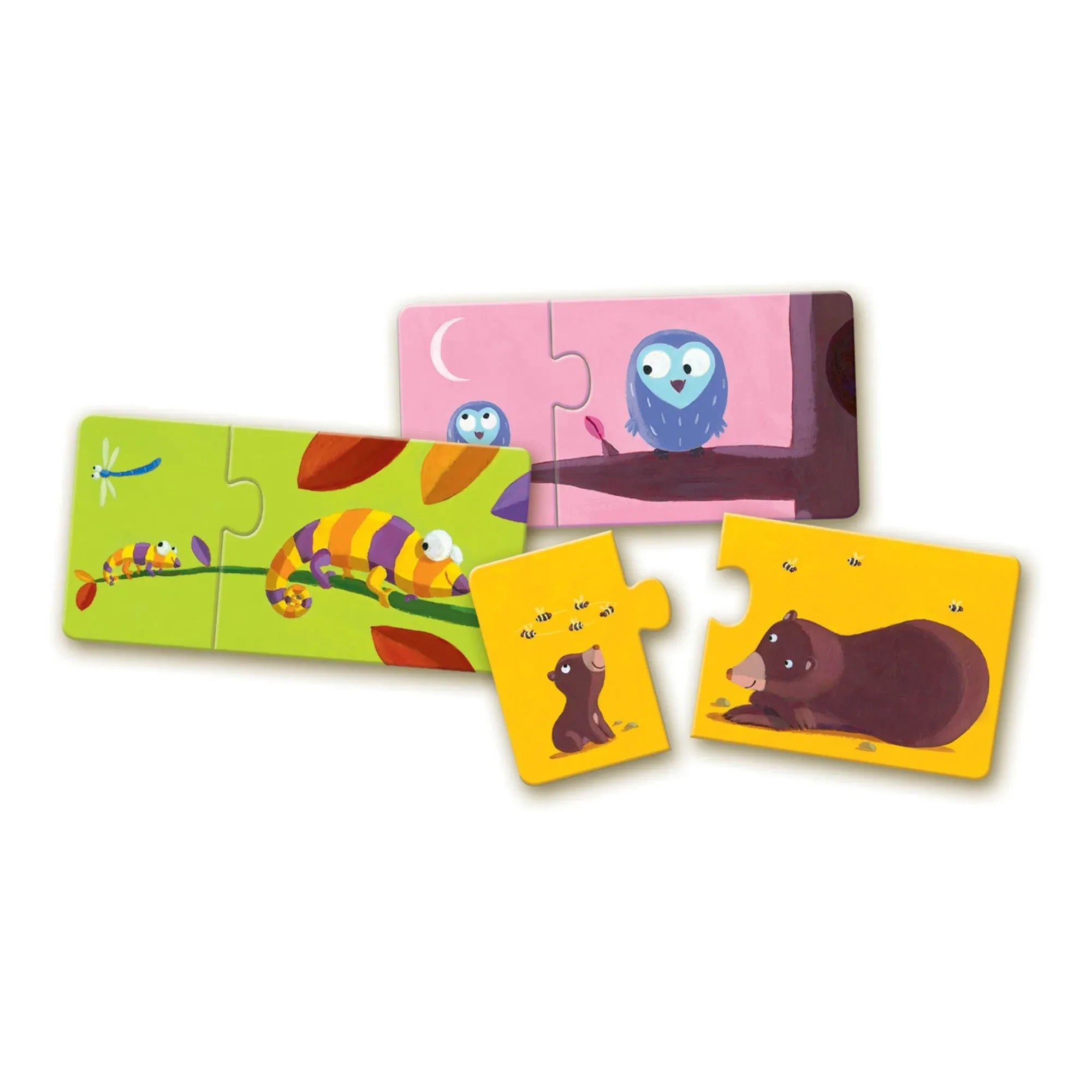 Djeco - Mother and Baby Puzzle Set