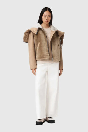 AllSaints Süet Ceket