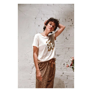 Emile et Ida - Boris Organic Cotton T-Shirt | Cream