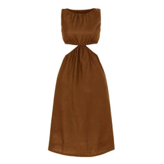 Vanessa Sposi - Side Cut Dress | Chocolate